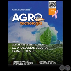 AGROTECNOLOGÍA – REVISTA DIGITAL - OCTUBRE - AÑO 10 - NÚMERO 125 - AÑO 2021 - PARAGUAY